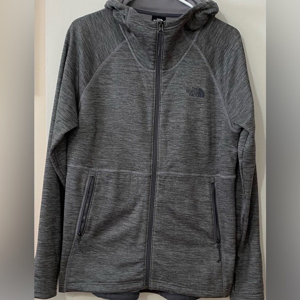 The North Face fleece lined jacket, worn once